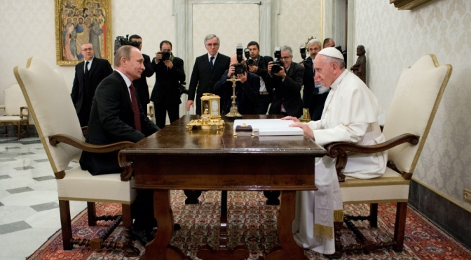 Why Mainstream Media Bitter About Putin & Pope Bergoglio Meeting