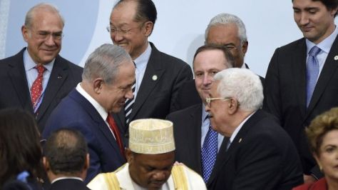 Netanyahu talks with Abbas
