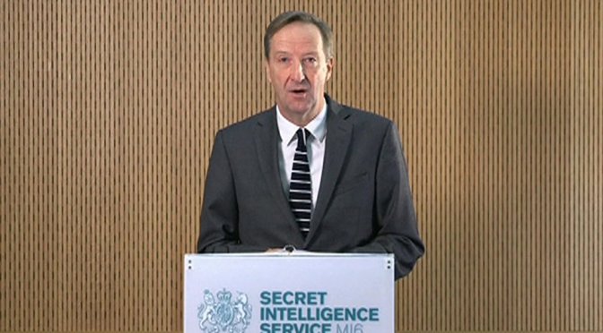 Britain’s New Intel Chief is Living in an Upside Down World
